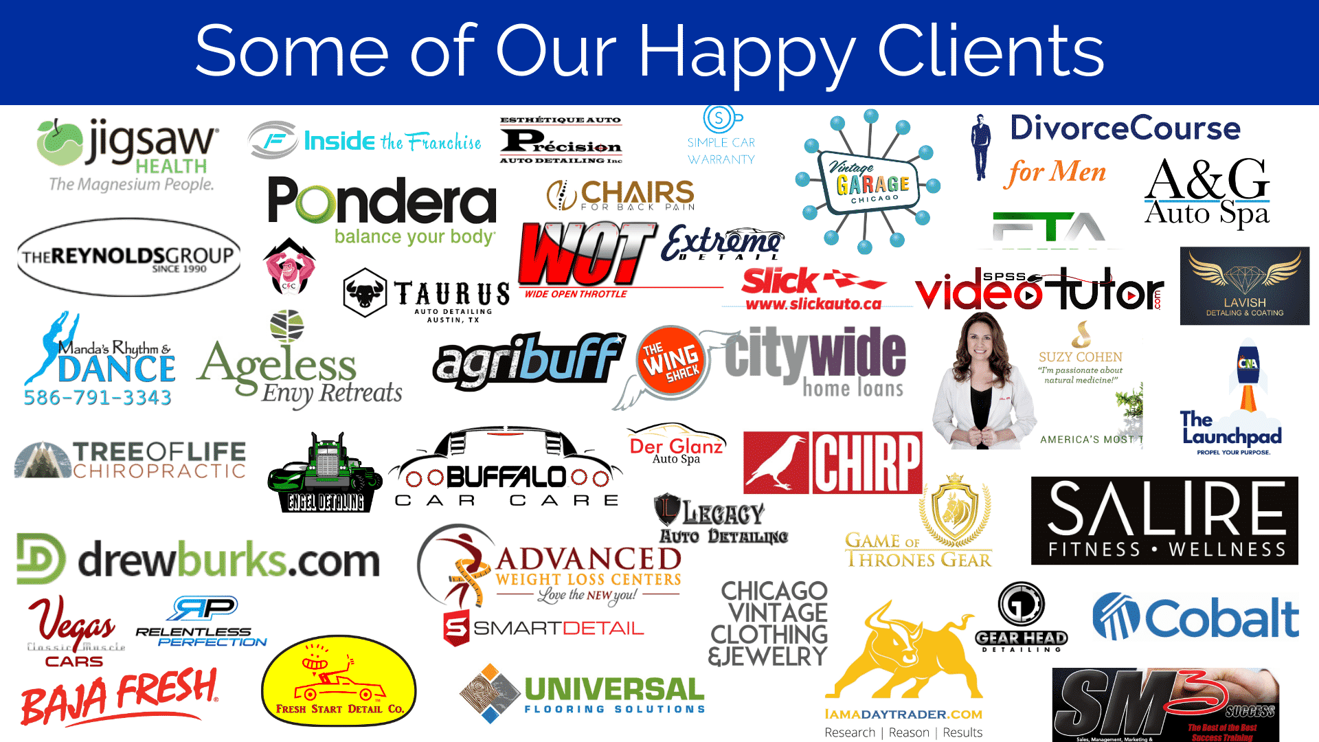 Some of Our Happy Clients